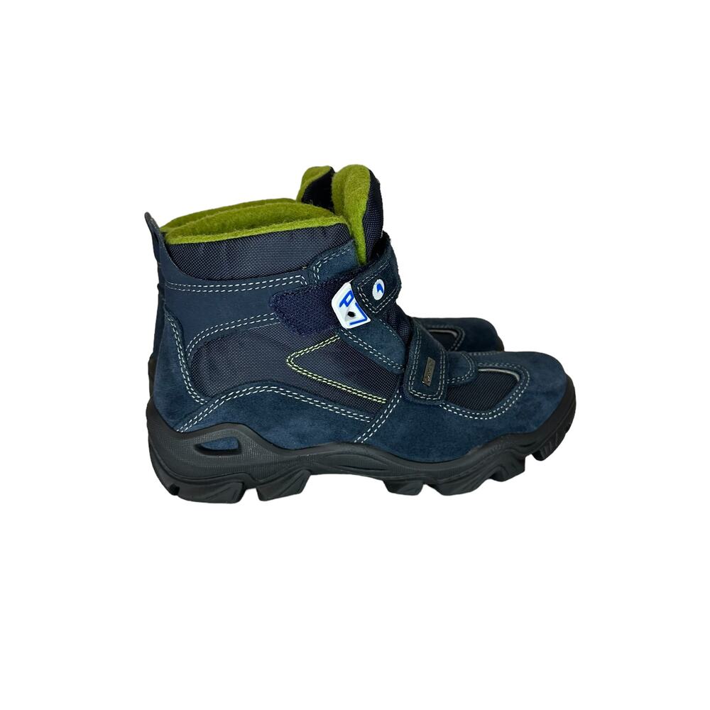Primigi Boys Blue Winter Snow Boots Waterproof Hiking Size 3.5 NEW - Picture 13 of 16